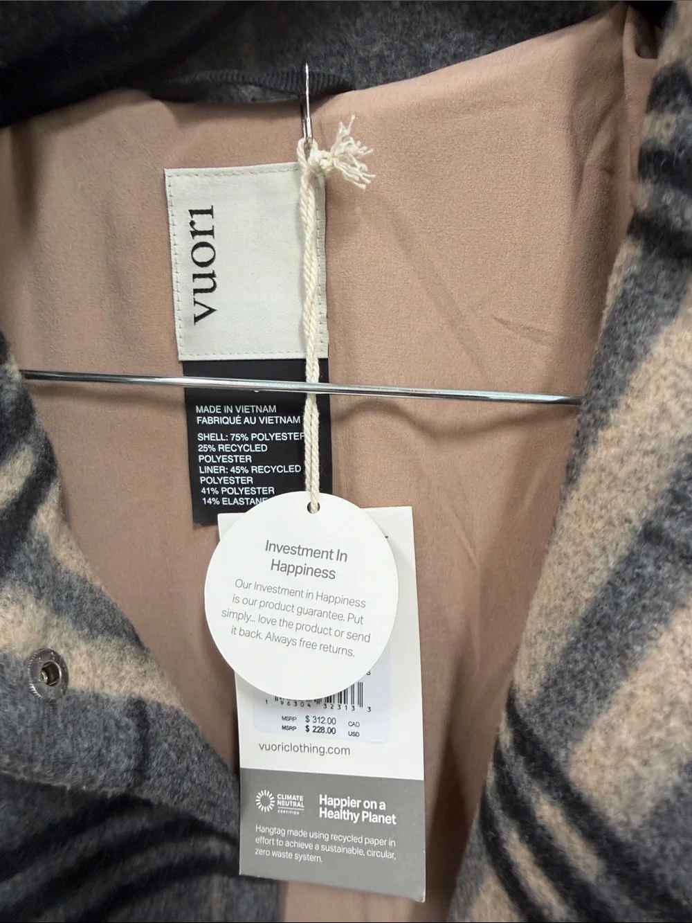 Vuori - WMNS - Ballard Coat - S - Picture 4 of 14
